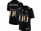 Customized Men's Nike Steelers Carbon Black Vapor Statue Of Liberty Limited Jersey,baseball caps,new era cap wholesale,wholesale hats
